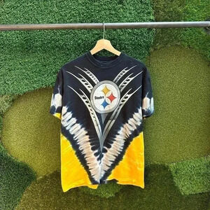NFL Pittsburgh Steelers Tye  Dye Logo T-shirt Medium